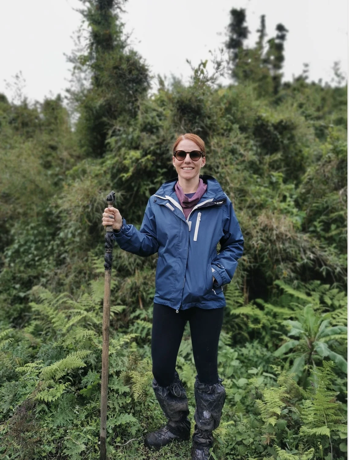 Holly's trekking outfit
